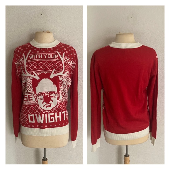 ❤️$10 BUNDLE SALE The Office Xmas sweater - Picture 1 of 6